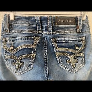 Rock Revival Kailyn Embellished Bling Women’s Skinny Jeans. Size 28.